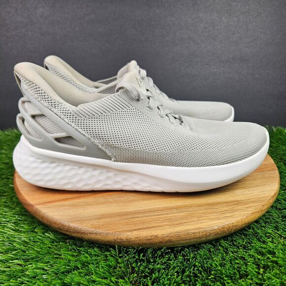 Kizik Athens Athletic Shoes Men\'s Size 8.5 Women\'s Size 10 Gray White Slip On main image 10
